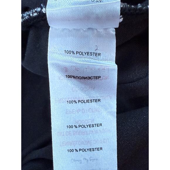 Paper Dolls London Black Green Orange Crochet Lace Pencil Midi Dress Size 12 - Picture 10 of 13